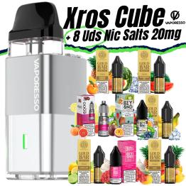 Pack de Iniciante Xros Cube + 8 uds Sais 10ml 20mg