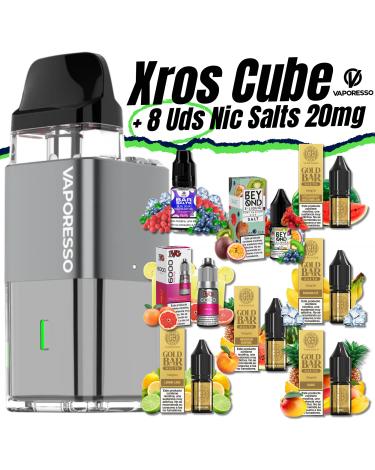 Pack de Iniciante Xros Cube + 8 uds Sais 10ml 20mg