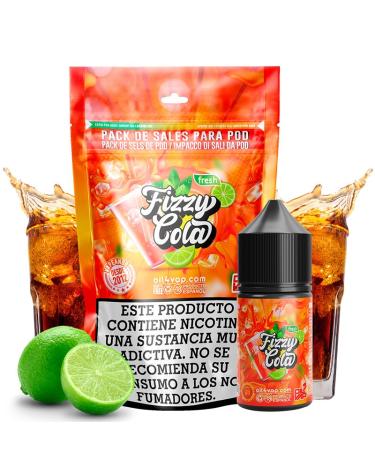 Pack de Sales FIZZY COLA 30 ml + NikoVaps - Oil4Vap Sales