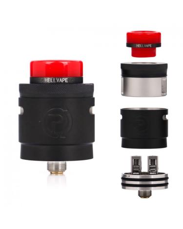 Passage RDA- 24mm (Cor Preto) -Hellvape