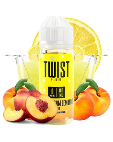 Peach Blossom Lemonade 100ml + Nicokits - Twist E-liquids