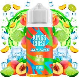 Peach Lime Ice 100ml + Nicokits - Kings Crest Bar Juice