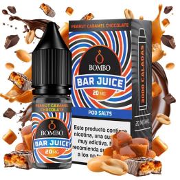 Peanut Chocolate Caramel 10ml - Bombo Bar Juice Salt