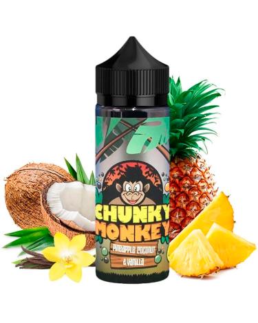 Pineapple Coconut Vanilla 100ml + Nicokits - Chunky Monkey