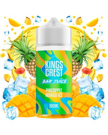 Pineapple Mango Ice 100ml + Nicokits - Kings Crest Bar Juice