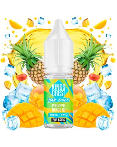 Pineapple Mango Ice 10ml - Kings Crest Bar Juice Nic Salts