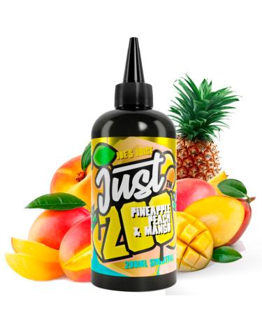 Pineapple Peach & Mango 200ml + Nicokits Just 200 by Joe's Juice