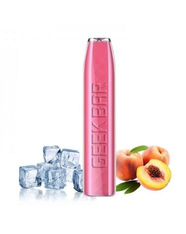 Pod descartável Geek Bar 2ml 20mg Peach Ice - 550 caladas - Geekvape