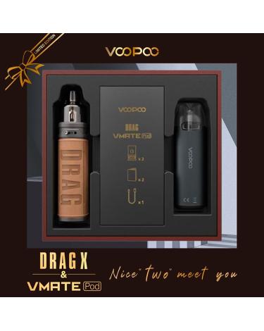 Pod DRAG X Mod Voopo 80 W 2 ml + VMATE Pod (Edição limitada)