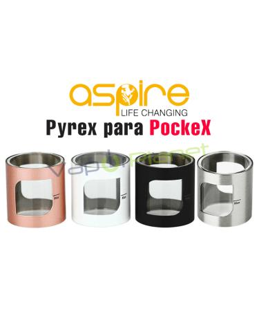 Pyrex / Glass para PockeX - 2 ml – Aspire Pyrex