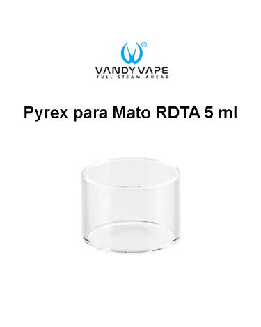 Pyrex / Glass PSU para MATO RDTA 5 ml – Vandy Vape Pyrex