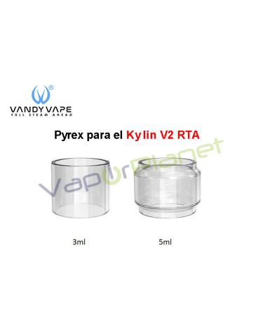 Pyrex para Kylin V2 – Vandy Vape