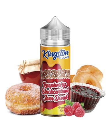 Raspberry Blackcurrant Jam Donut - Kingston E-liquids 100ml + Nicokits Gratis