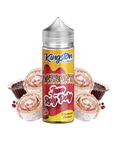 Raspberry Roly Poly - Kingston E-liquids 100ml + Nicokits Gratis