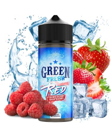 Red 100ml + NIcokits - Green Fresh by Eliquid France