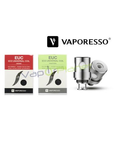 Resistências EUC-MTL Ceramic y Clapton para Drizzle – Vaporesso Coil