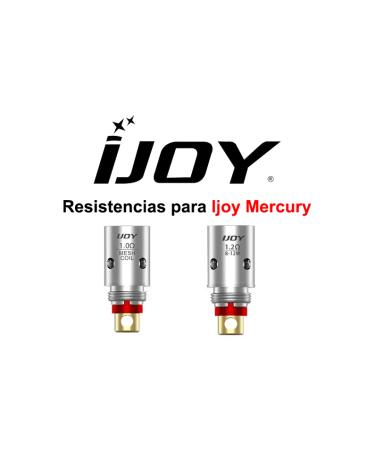 Resistencias para Ijoy Mercury 1.0Ω y 1.2Ω - Ijoy Coil