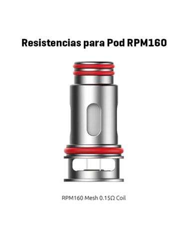 Resistencias para Pod RPM160 0,15Ω - Smok