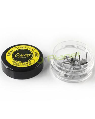 Resistências Pré-fabricadas Alien Clapton 0.45Ω CoilART (10uds)