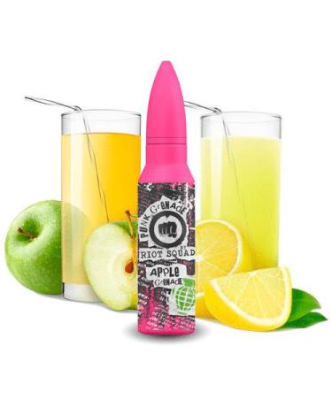 Riot Squad Punk Grenade – Apple Grenade 50ml + Nicokits Livre