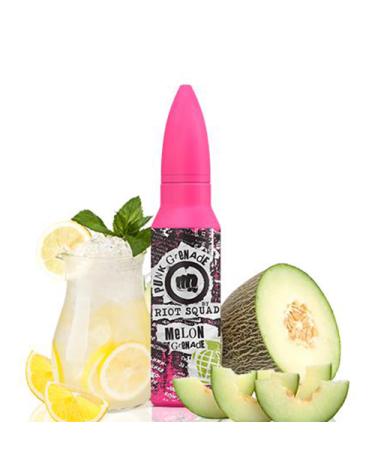 Riot Squad Punk Grenade – Melon Grenade 50ml + Nicokits Gratis