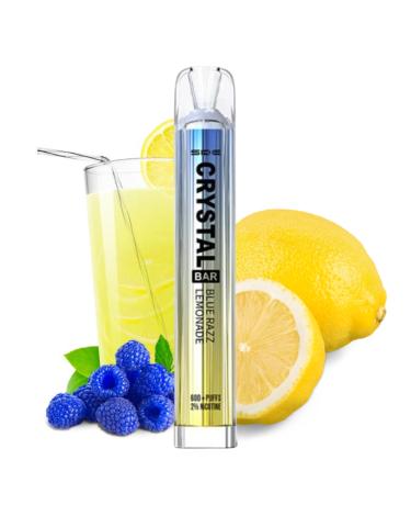 Ske Descartável Crystal Bar BLUE RAZZ LEMONADE 20mg