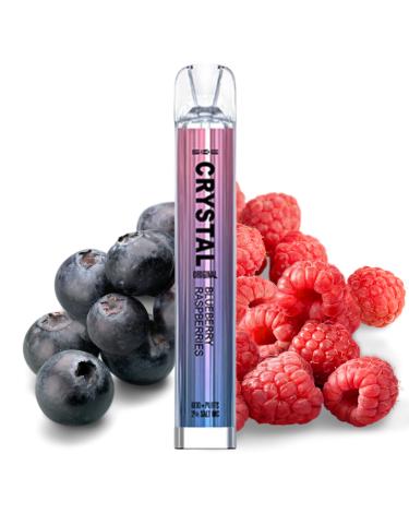 Ske Descartável Crystal Bar BLUEBERRY RASPBERRY 20mg