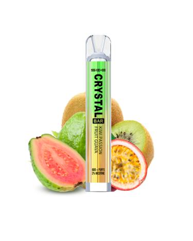 Ske Descartável Crystal Bar Kiwi Passion Fruit Guava 20mg