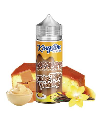 Sticky Toffee - Kingston E-liquids 100ml + Nicokits Gratis