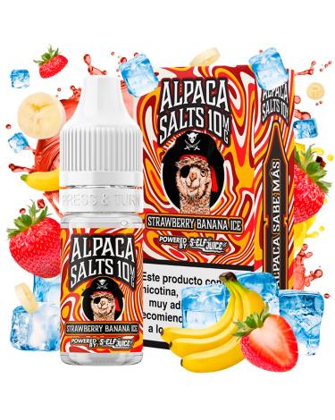 Strawberry Banana Ice 10ml - Alpaca Salts