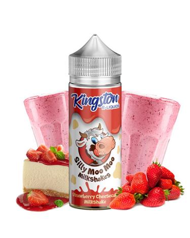 Strawberry Cheesecake Milkshake - Kingston E-liquids 100ml + Nicokits Gratis