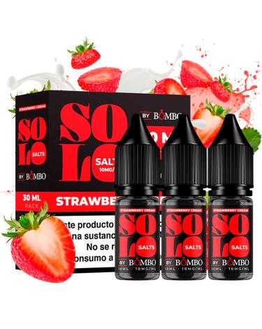 Strawberry Cream  - Solo Salts by Bombo