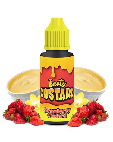 Strawberry Custard 100ml + Nicokits Gratis - Berts Custard by Kingston E-liquids