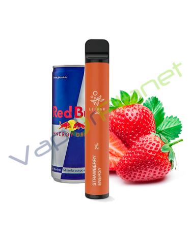 STRAWBERRY ENERGY Elf Bar Pod System 20mg Salt - Descartável