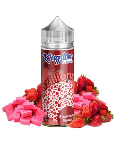 Strawberry Gazillions - Kingston E-liquids 100ml + Nicokits Gratis