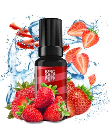 Strawberry Ice 10ml 20mg - King Puff Salts