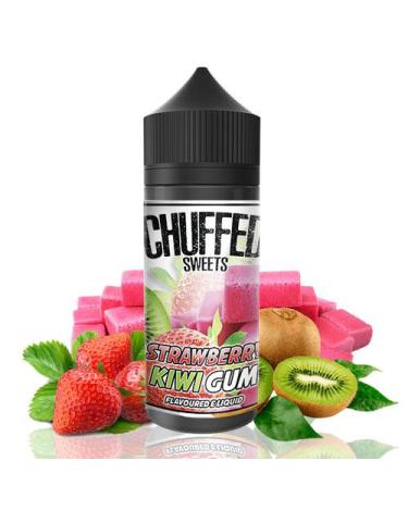 Strawberry Kiwi Gum - By Chuffed Sweets 100ml + Nicokits Gratis