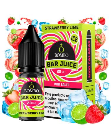 Strawberry Lime Ice 10ml - Bar Juice by Bombo