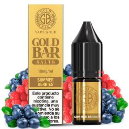 Summer Berries 10ml - Gold Bar Salts 20mg