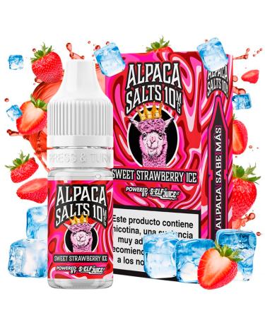 Sweet Strawberry Ice 10ml - Alpaca Salts