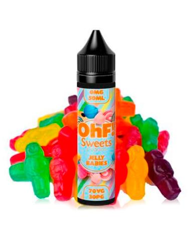 Sweets Jelly Babies 50ml + Nicokits gratis - OhFruits E-Liquids