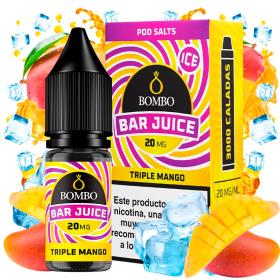 Triple Mango Ice 10ml - Bar Juice by Bombo