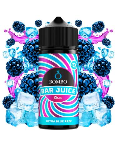 Ultra Blue Razz Ice 100ml + Nicokits - Bar Juice by Bombo