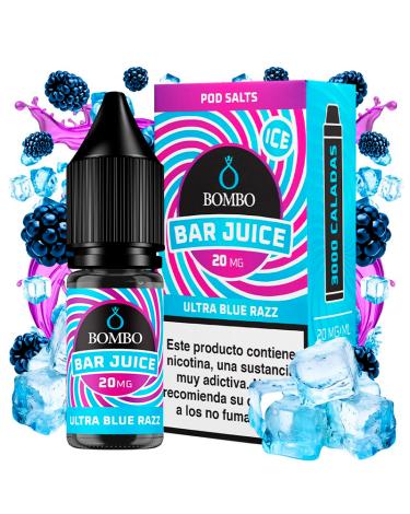 Ultra Blue Razz Ice 10ml - Bar Juice by Bombo