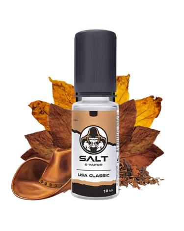 USA Classic Tobacco Salt e-Vapor 10 ml – 10 mg y 20 mg – Líquido con SALES DE NICOTINA