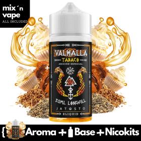 Valhalla Tabaco 35ml Aroma Longfill + Base 100ml + Nicokits Gratis - Jatosto Eliquid