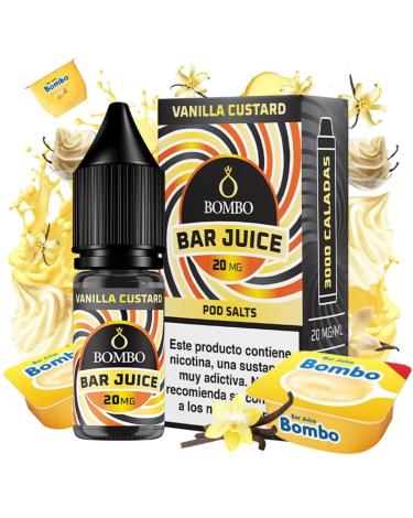 Vanilla Custard 10ml - Bombo Bar Juice Salt