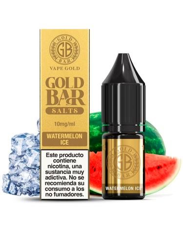 Watermelon Ice 10ml - Gold Bar Salts 20mg