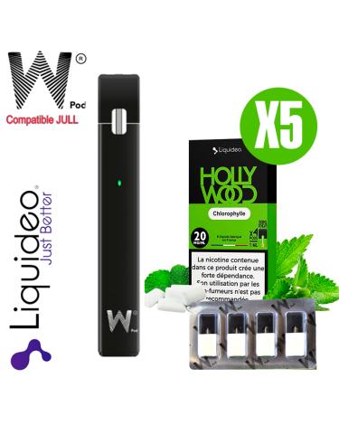 WPOD KIT 200MAH + 20 Cartuchos Hollywood 17mg