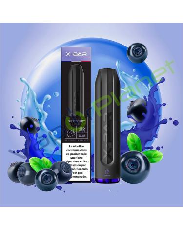 X-Bar 2ml Blueberry - 10mg - POD Desechable 650 Puff